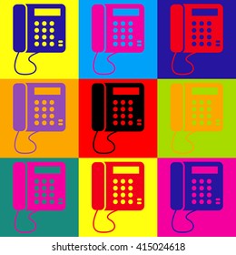 Communication or phone sign