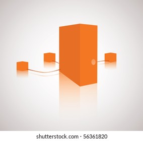 Communication Platform | System | Vector Symbol