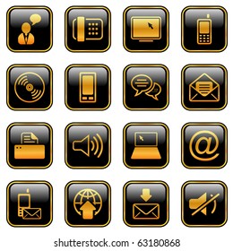 Communication - professional icons for your website, application, or presentation