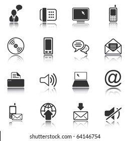 Communication - professional icons for your website, application, or presentation