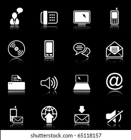 Communication - professional icons for your website, application, or presentation