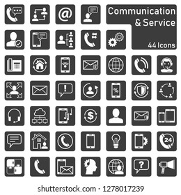 Communication Service Icons