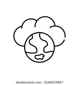 Servicios de comunicación Icono de Vector Ilustración de stock