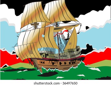 communication ship