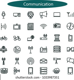 communication sign  icons