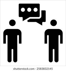 Communication Skills Icon Element For Design