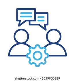 Elemento Ícone De Habilidades De Comunicação Para Design