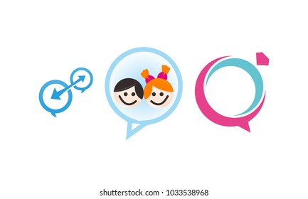 Communication Social Template Set