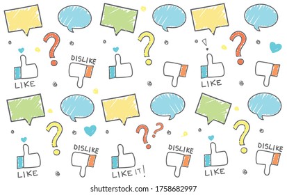 communication social web icons texture background wallpaper vectorial