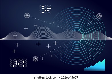 Communication Technology abstract background
