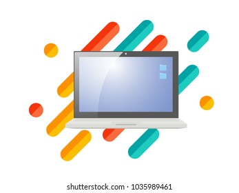 Communication Technology colorful  concept graphic
