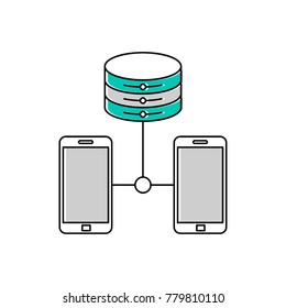 Communication technology concept