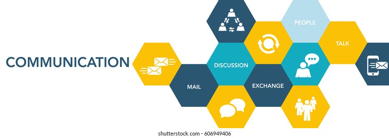 Communication Technology Icon Concept