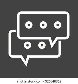 Communication, technology, internet icon vector image. Can also be used for computer hardware, computer network and connection. Suitable for use on web apps, mobile apps and print media.