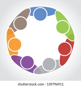 Communication together concept