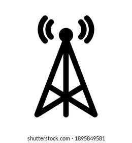 Communication, tower, radio icon vector image. Can also be used for communication. Suitable for use on web apps, mobile apps and print media.