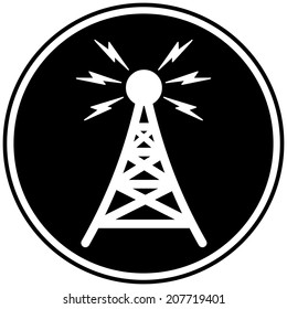 Communication Tower Symbol