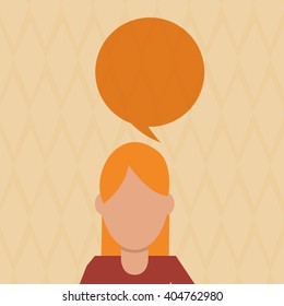 Communication  vector design, editable graphic