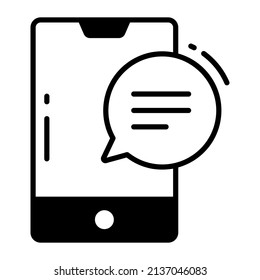 communication vector icon. Illustration for graphic and web design.