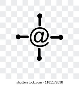 Communication vector icon isolated on transparent background, Communication logo concept