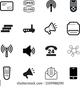 Communication Vector Icon Set Such As: Tool, Blog, Stack, Retro, Cafe, Broad, Speaker, Cartoon, Voice, Banner, Electronic, Socket, Workplace, Global, Volume, Document, Access, Customer, Link