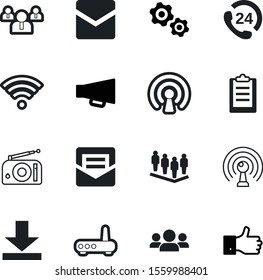 communication vector icon set such as: motion, okay, check, service, call, form, 24, blue, clipboard, estate, tower, note, logistic, start, add, download, 24h, hotline, object, manager, down
