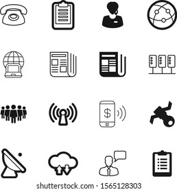 communication vector icon set such as: meeting, tracking, radar, transaction, pc, cloud, help, women, online, hosting, company, hotspot, tv, pay, smartphone, idea, 3d, server, receiver, contact