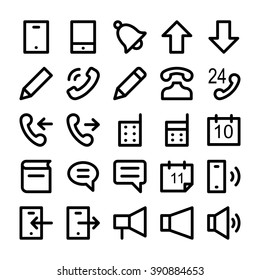 Communication Vector Icons 1