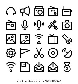 Communication Vector Icons 4