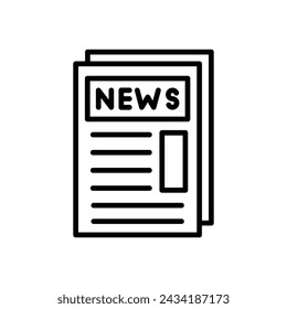 Communication Vector Line Icon Design