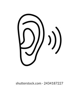 Communication Vector Line Icon Design