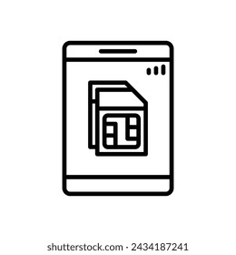 Communication Vector Line Icon Design