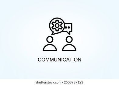 Communication Vector Or Logo Sign Symbol Illustration