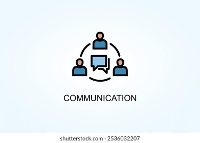 Ilustração De Símbolo De Símbolo De Vetor Ou Sinal De Comunicação