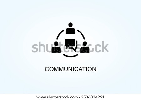 Communication Vector Or Logo Sign Symbol Illustration