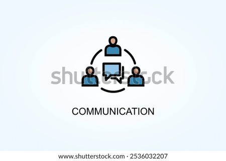 Communication Vector Or Logo Sign Symbol Illustration