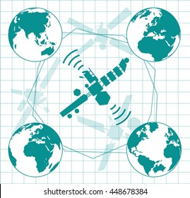 communication and wireless satellite technology