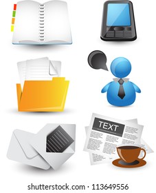 communication/entertainment icons