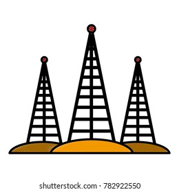 communications antennas isolated