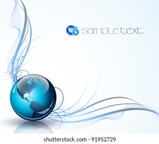 Communications and business concept - vector illustration