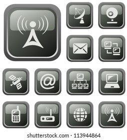 Communications button set