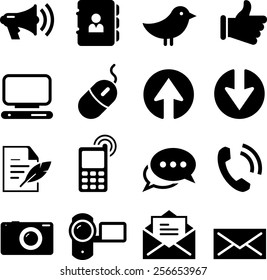 Communications icons