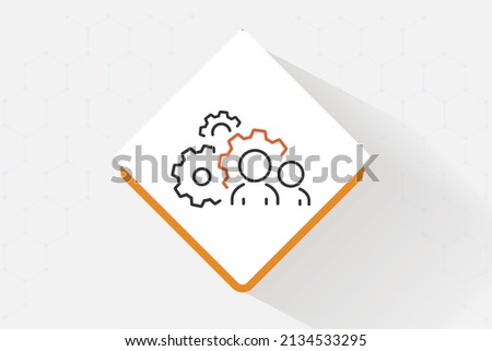 Communications Solutions icon vector design