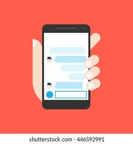 Communicator to chatting on mobile phone