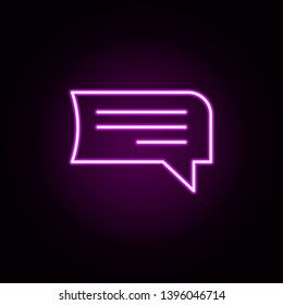 communion neon icon. Elements of education set. Simple icon for websites, web design, mobile app, info graphics