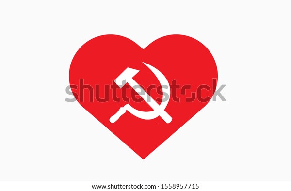 Communism Marxism Symbol Flag Hammer Sticke Stock Vector (Royalty Free ...