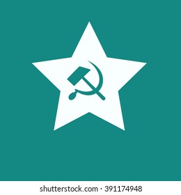 Communist star