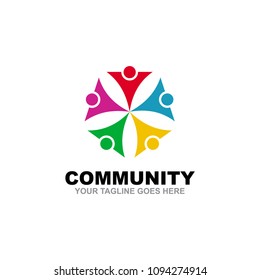 People Community Community Logo Modern Logo Stock Vector (Royalty Free ...