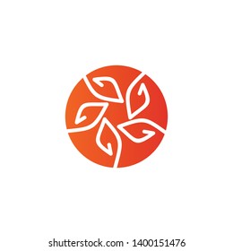 Community and adoption care logo design vector template