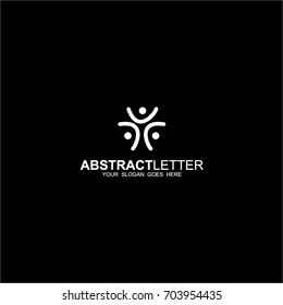 Community and adoption care logo template